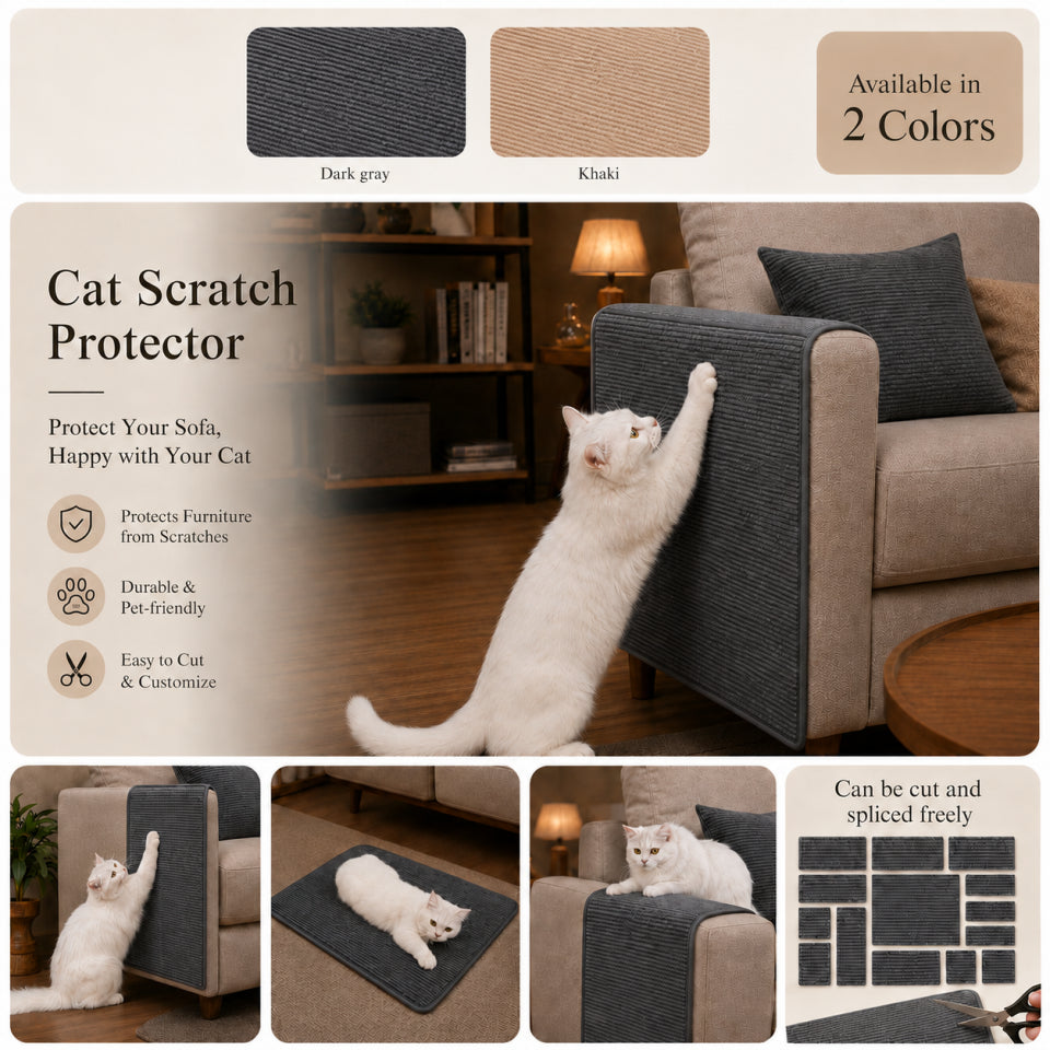 Cat Scratch Furniture Protector Mat