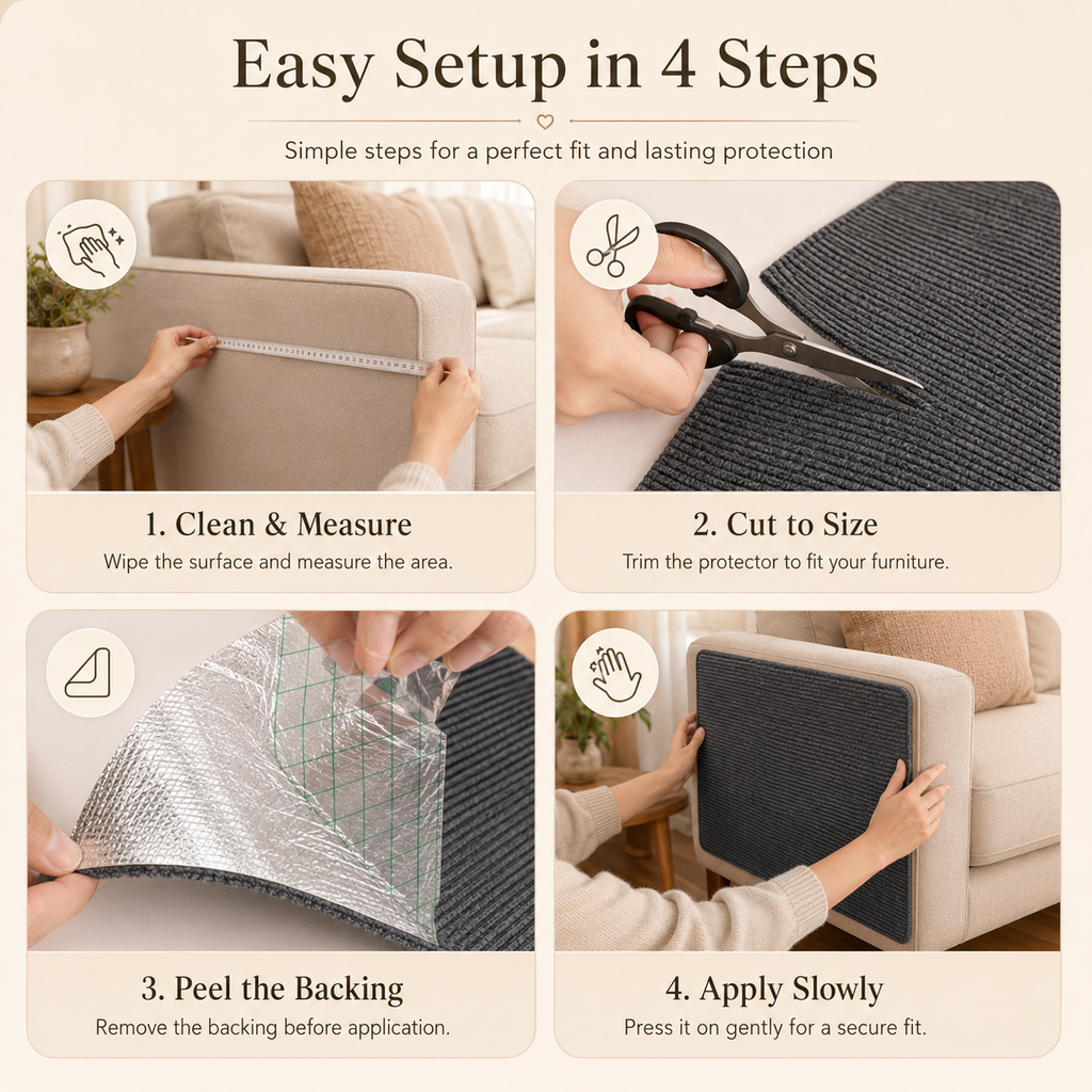 Cat Scratch Furniture Protector Mat