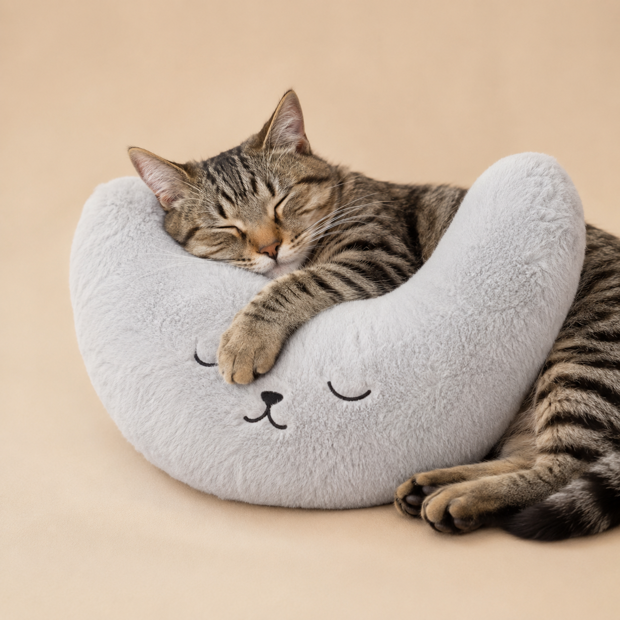 Cozy U-Shaped Pet Pillow