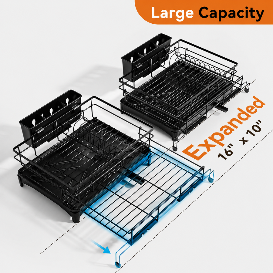 Dish Drying Rack - Expandable Rack